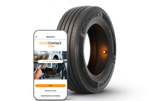 スマホとタイヤが通信、タイヤをデジタル管理できる新アプリ発表…コンチネンタル 画像