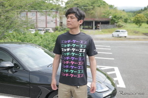 HKSオイルカラーの「KATAKANA BLACK」Tシャツ 画像