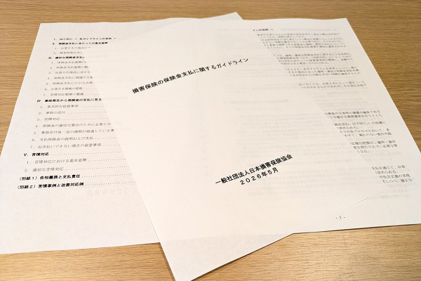 損保協会「保険金支払ガイドライン」改定の深層…各社任せの運用基準とユーザーに求められる選択眼 画像